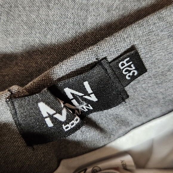 NEW! BOOHOO SMART PANTS SIZE 32R GREY - Picture 2 of 3